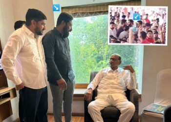 मोदींच्या सभेत गोंधळ घालणारा तरुण शरद पवारांच्या भेटीला, म्हणाला ‘होय, मी त्यांचा कार्यकर्ता! पण…’
