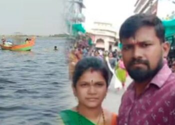 उजनी जलाशयात संपूर्ण कुटुंबाला जलसमाधी! पती-पत्नीबरोबर 2 चिमुकल्यांचा बुडून मृत्यू