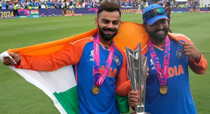T20 World Cup 2024 : रोहित शर्मा-विराट कोहलीचा टी-२० क्रिकेटला अलविदा