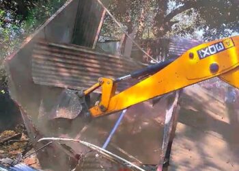 50 वर्षांनंतर गोंधवणी रोड अतिक्रमणमुक्त