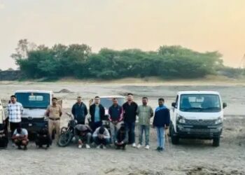 श्रीरामपूर : १५ वाळूतस्करांवर धडक कारवाई